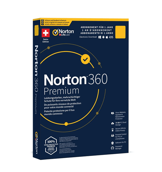 برنامج انتي فايروس Norton 360 Premium
