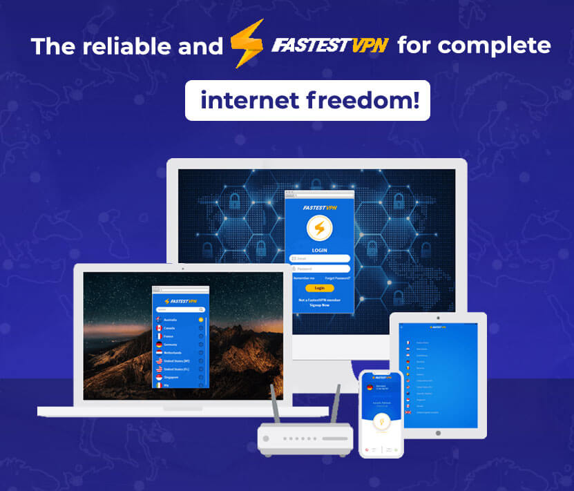 برنامج في بي ان FastestVPN