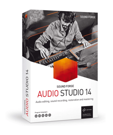MAGIX SOUND FORGE Audio Studio 14